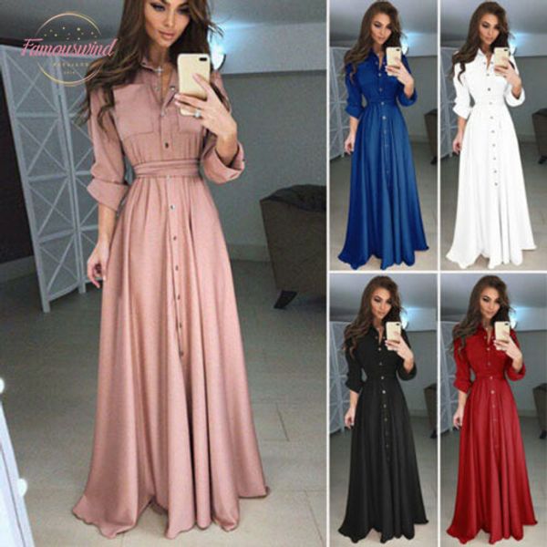 

2020 new arrival elegant womens boho long sleeve v neck high waist sundress maxi cocktail beach maxi long dress plus size, Black;gray