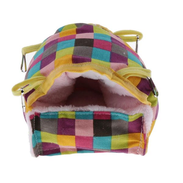 

hamster tent bed house cozy warm cotton hammock chinchilla hanging hut sleeping cage winter nest for small pets 3 style