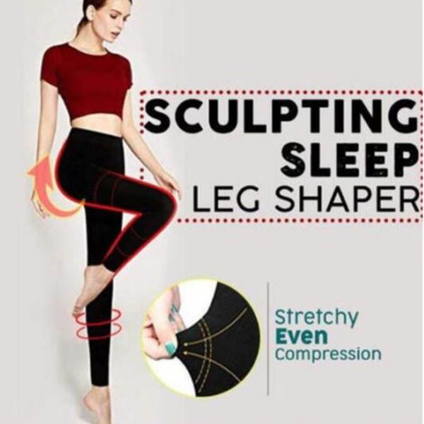 

2019 newly fashion cotton women sculpting sleep leg shaper legging body shaper slimming pants, Black