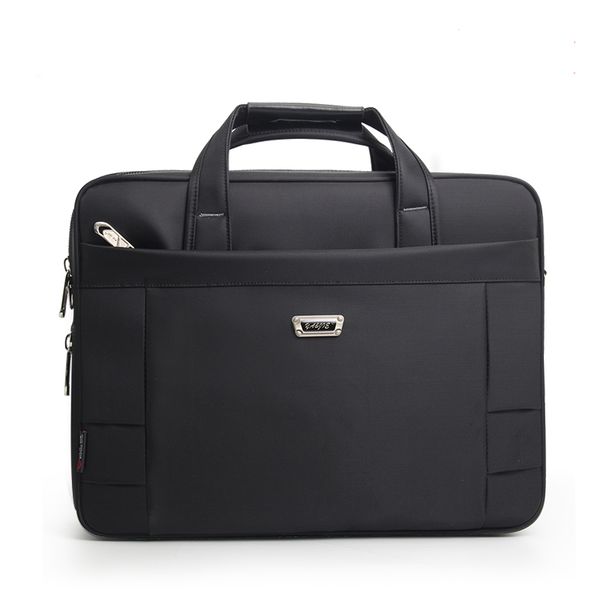 

men oxford fabric waterproof business briefcase black lapcase large capacity men bag a4 document bag large/medium/small