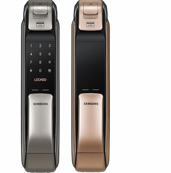 

samsung shp-dp728 keyless bluetooth fingerprint push pull two way digital door lock english version big mortise