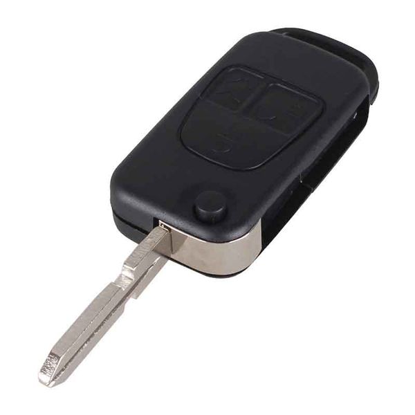 

button flip folding remote flip folding key shell fob for ml c s class ml320 c230 ml430 key case