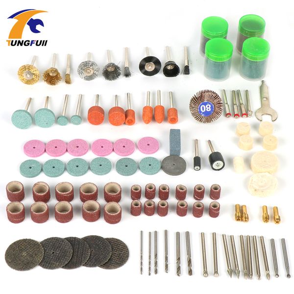 

tungfull dremel tools 161pcs woodworking polishing for mini drill engraver dremel accessories power tool accessories