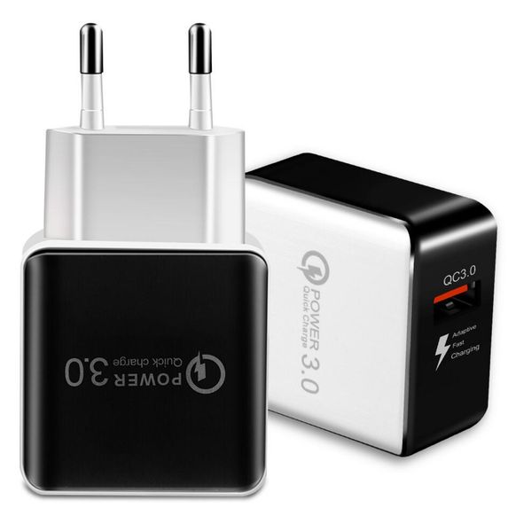 

Qc 3 0 fa t wall charger u b quick charge 5v 3a 9v 2a travel power adapter u eu plug for iphone am ung huawei