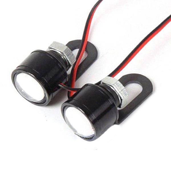 

2pcs motorcycle white light led headlight spotlight driving lamp fog lights lamp for motorbike car accessories