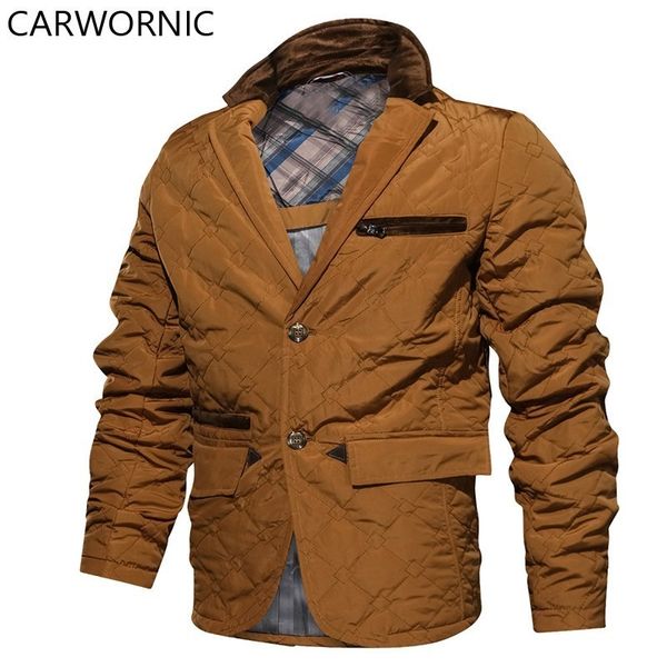 

carwornic spring autumn casual jackets men cotton tactical windproof army jacket jacket coats outerwear, Black;brown