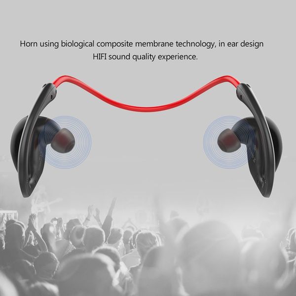 

leshp snail in-ear sport v4.0 earphone portable headset pedometer microphone function for professional running car