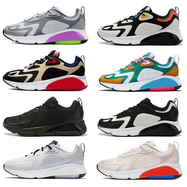 

with designer air cushion 200 max cushions men women sneakers shoes chaussures mystic desert sand trainers runnningc480#