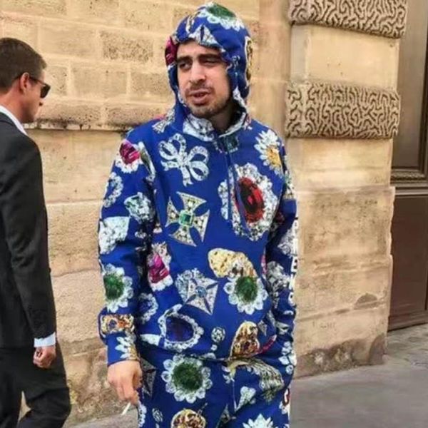 

fashion-18fw box logo week5 jewels толстовка с капюшоном осень зима молодая пара пуловер street толстовки свитера высокого качества hfymwy18, Black