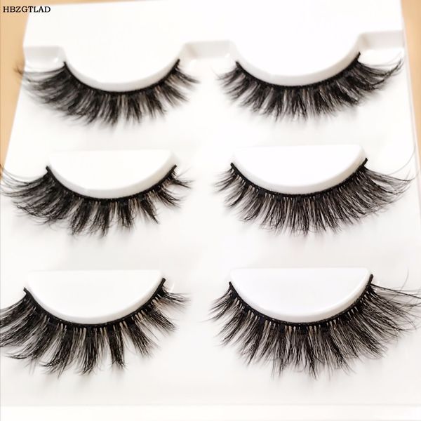 

hbzgtlad 100% handmade 3d mink hair beauty thick long false mink eyelashes fake eye lashes eyelash -15