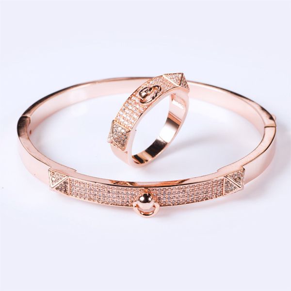 

star with a circle mouth square shield bracelet micro set stone jewelry wholesale female personality bracelets, Black