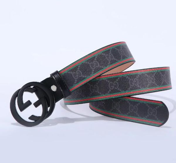 

2020 design belt men and women fashion belts genuine leather luxury belt brand waist belts gold silver black buckle, Black;brown