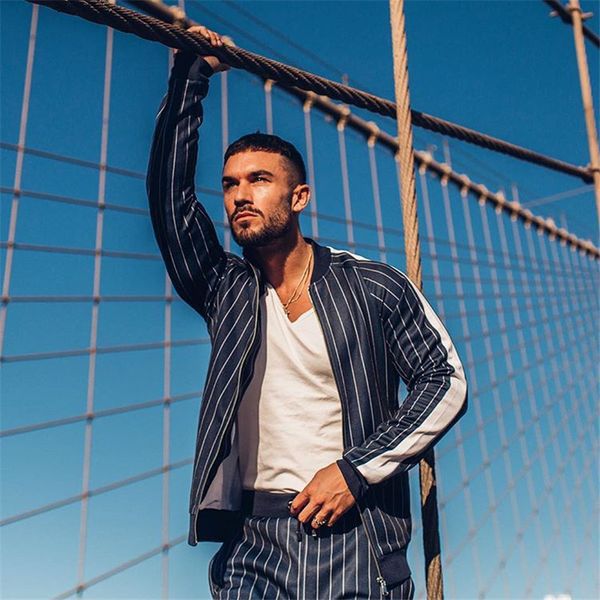 

songsanding men autumn hoodies tracksuit set male sweatshirt sweatpants multi-pocket fashion trousers high street jackets sets, Gray