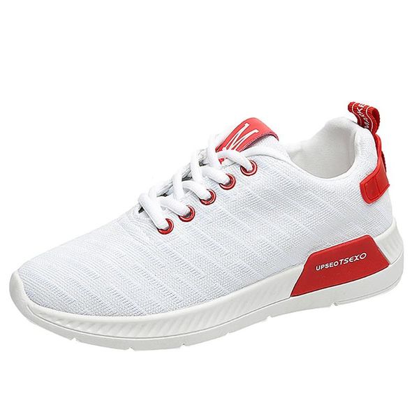 

sagace 2020 sneakers women sport shoes lace-up beginner rubber mesh fashion flat sneakers outdoor fitness ladies casual shoes, Black
