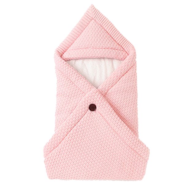 

winter warm baby sleeping bags candy color knitted for newborns bebes swaddle wrapper super soft infantil bebes envelopes quilt