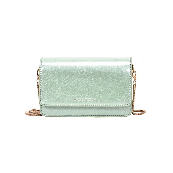 

new elegant shoulder bag women wild simple messenger bag for girls fashion ladies chain solid color versatile messenger k619