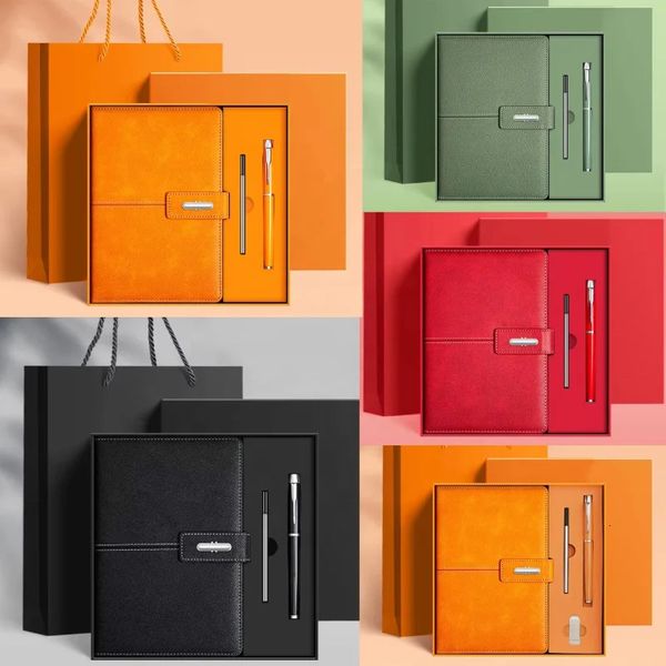 Premium Business Notebook Gift Set Portable Company Annual Meeting Prize Customer Office Presentation Supplies 260901