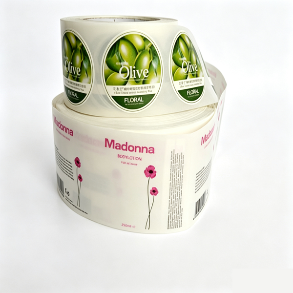 Premium Quality Vinyl Paper Label Roll Printing Service with Personalization Options Available