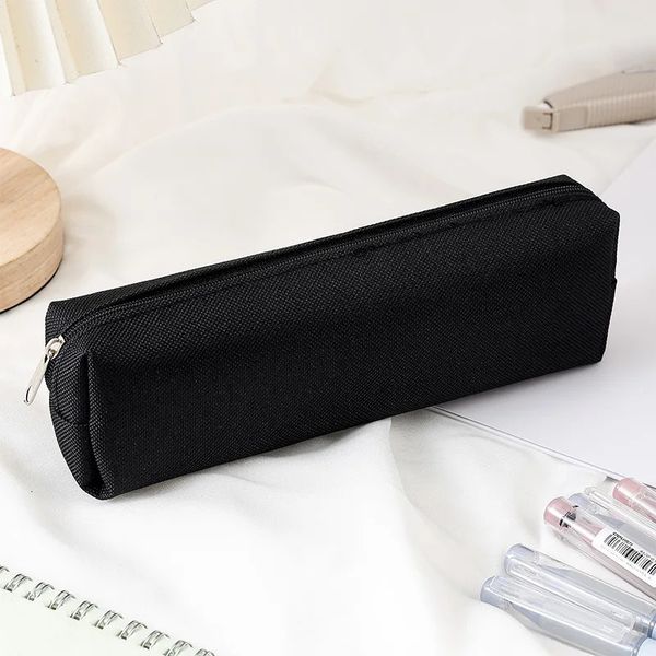 Pencil bag simple handheld stationery Oxford cloth box wholesale student organizer pen 260901