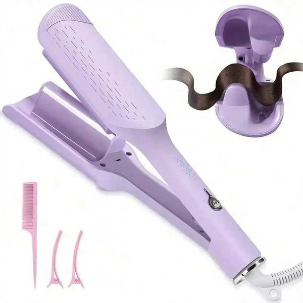 Hair Wavy Curling Iron Deep U-Shaped Curl Long-Lasting Styling M Hair Curling Iron D260902