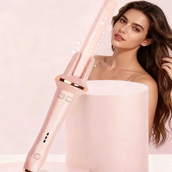 Automatic Portable curling iron with one-touch rotation design - a styling tool suitable for use in salons and beauty parlors D260902