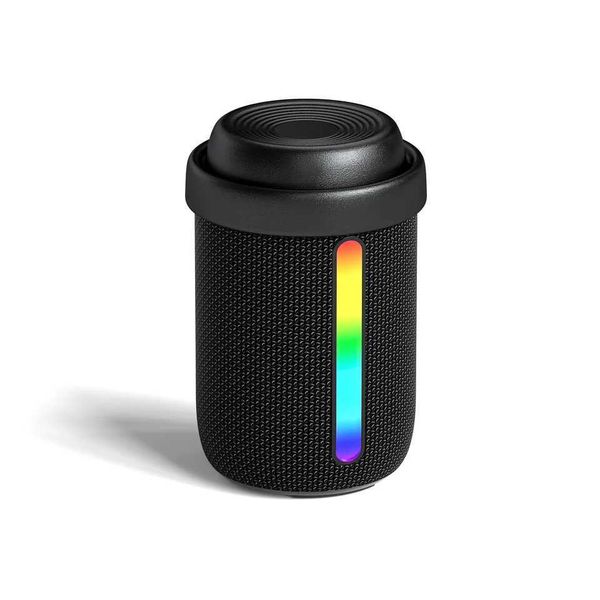 6W Mini Portable Speaker with Long Battery Life Bluetooth 5.3 Powerful Bass Volume Knob Built-in Mic TF Type-C Support D260902