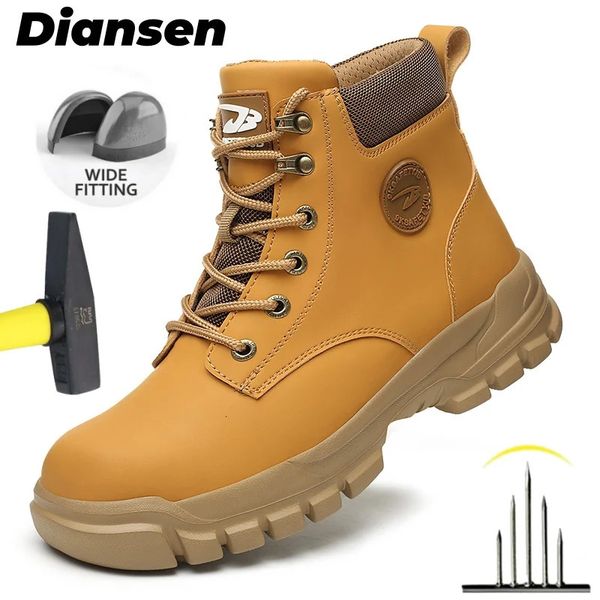 Steel Toe Shoes for Men Women Lightweight Anti-smash Steel Toe Sneakers Indestructible Work Boots Construction Safety Shoes 260903