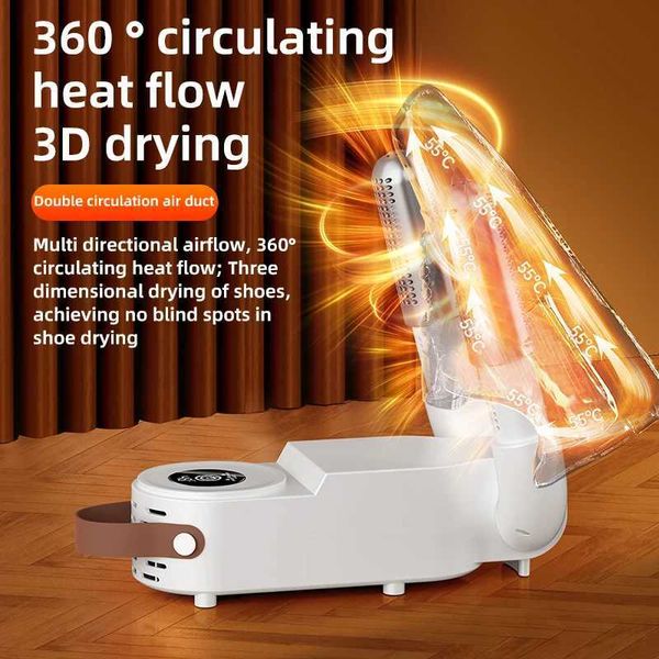 Shoe Foldable Dryer Household Constant Temperature Boot Dryer Fast Drying Shoe Heater Sterilization Deodorization Footwear Dryer D260902QXWO