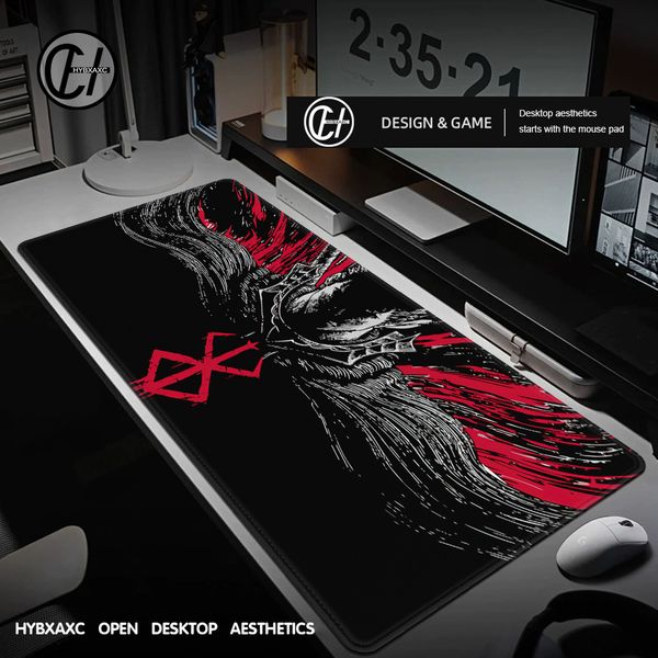 Mat Gamer Gaming Mouse Pad Guts Sword in Berserk Computer Accessories Big Keyboard Laptop Padmouse Speed Desk 26Y0904
