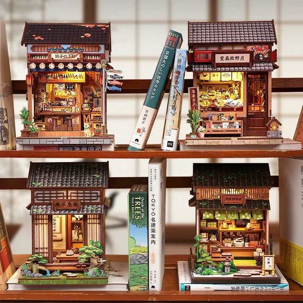 DIY CUTEBEE Book Building Nook Kit with Laser-Cut Precision Pieces 3D Wooden Puzzle Collectible Desk Home Decor for Gift Idea C260904