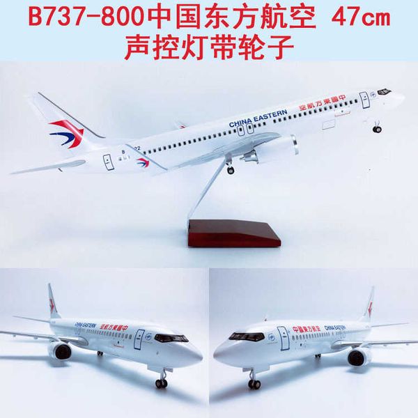 Airplane Model 47cm China Southern Airlines B737 Eastern Xiamen American Southwest Assembly Children's Toy Decoration L260904XB8D