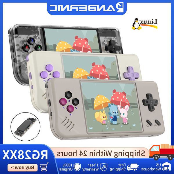 Anbernic RG28XX Mini Handheld Game Console 2.83" 640*480 I Linux 64-bit 3100mAh Retro Games Player supports Music/Video Player E-book Output TV D260907