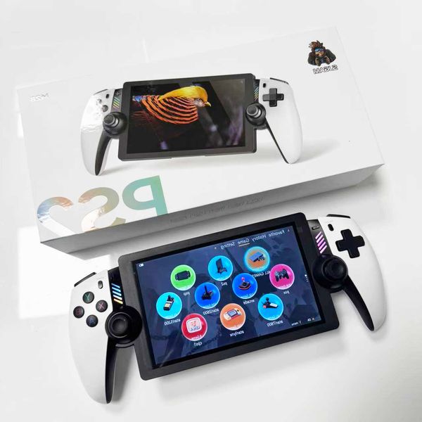 M28 handheld game console 7.1 Inch I supports large-scale 2 games 3D dual joystick God of War 20000 games with Stand D260907