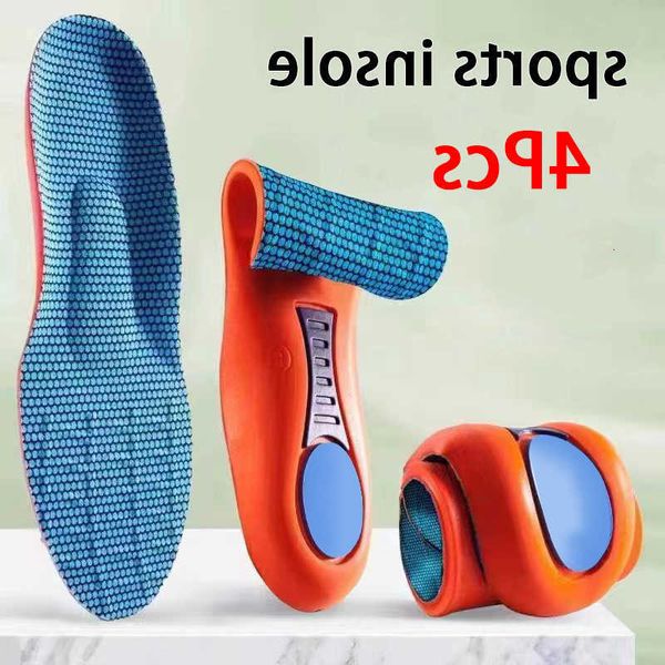 and insoles Men's Shock-absorbing sports women's arch support insole Breathable comfort Shoe Pads 2Pcs/4Pcs D260908