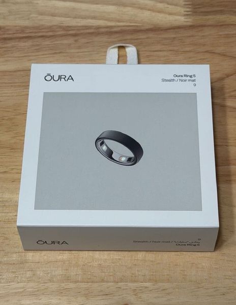 2027 In Stock Oura Ring Gen 5 Smart Fitness Tracker Matte Black