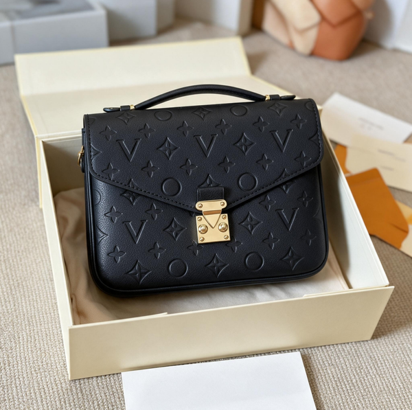designer bag women crossbody Satchel Oxidizing METIS Elegant Luxury Embossed Leather Shoulder Bag Women Crossbody Satchel Handbag with Adjustable Strap