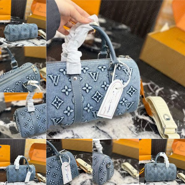 Designer bags, luxury denim pink backpacks, flat crossbody waist women's mini handbags