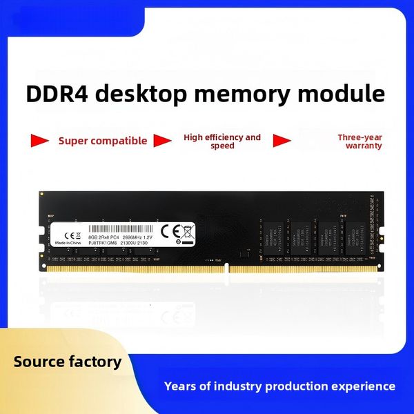 Manufacturer Sells Ddr4 8G/16G 3200 Memory Modules, Fully Compatible With Desktop Computers, Wholesale