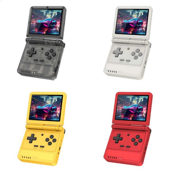V90S 3.5-inch 640*480 IPS POWKIDDY Sn Retro Flip Portable Handheld Game Console A133Plus Vibration Function Children's Gifts J260915