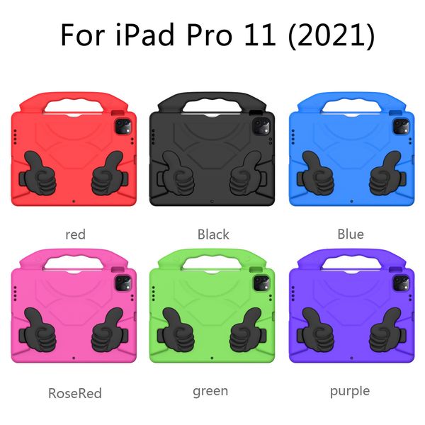 Air Case Thumb Child Anti Drop iPad Pro 11 Stand Tablet Cover Shockproof Unisex Kids New