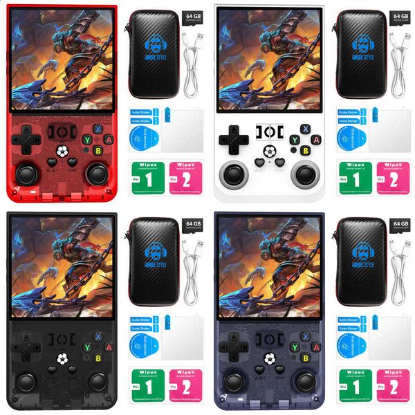 Console Handheld Game AISLPC RG46 Open Source 4.0 Inch Sn RK3326 Chip Portable Pocket Video Player Ship Fr US J260915