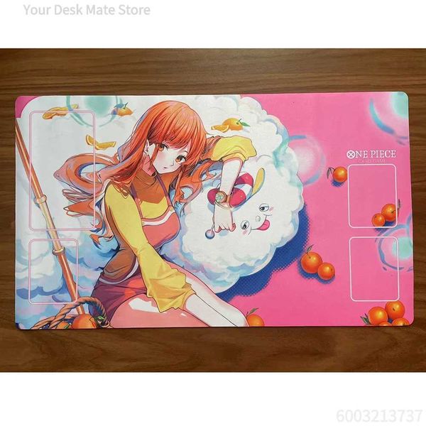 OPCG One Piece Nami Playmat Trading Card Game Mat Card Play Mat OP-6 Q260905