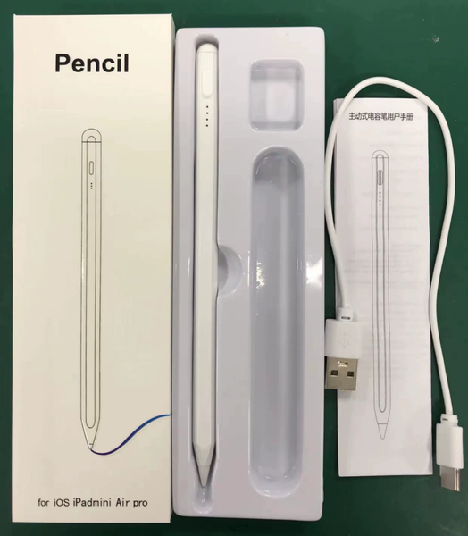 Factory NEWEST For Pencil 3nd Generation USB C With Animated Stylus Pen Magnetic Attraction Wireless Charging for iPad Pro 3rd 11 12.9 Mini 6 Air 5th 6th