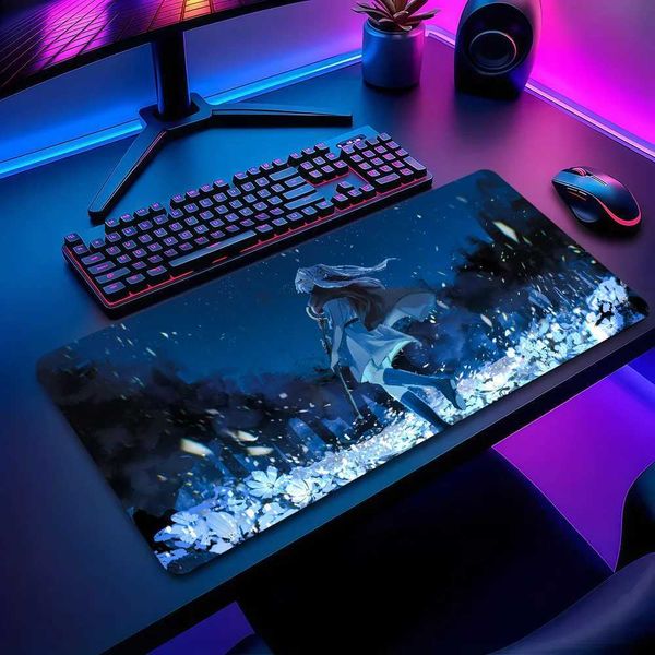 Japan F-Frieren Cute Hot Mouse Pad Non-slip Thickened MousePad Large Writing Lockedge Office Student Gaming Cushion Q260905