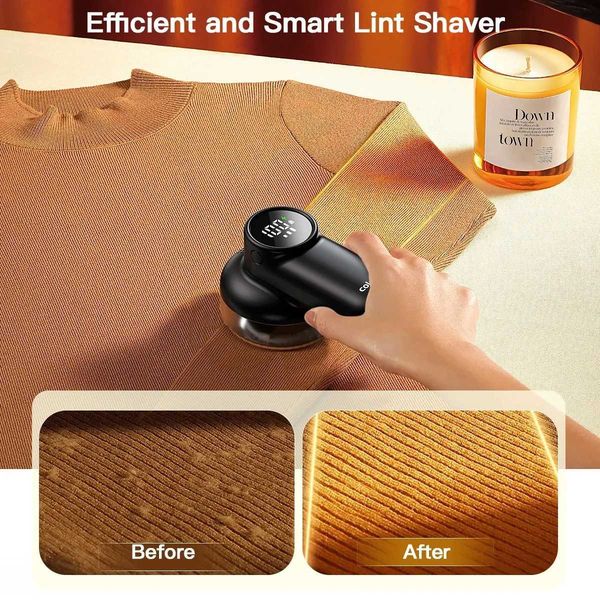 Lint Lint Remover Portable Rechargeable Remover Digital Display Fabric Shaver Clothes Defuzzer for Sweater Suit Blanket FabricW290919