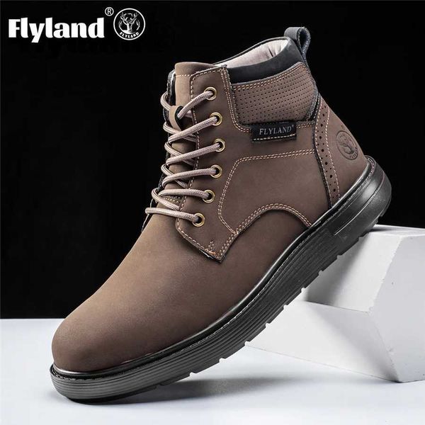FLYLAND Handmade Vintage Leather Boots