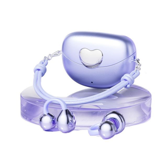 M106 Heart Shaped Ear Clip Wireless Long Battery Life Private Model Bone Conduction Bluetooth Headphones TWS Earphone