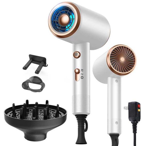 5 in 1 Professional Hair Dryer Powerful with Hot and Cold Air Functionality Thermostatic Electric Hair Drye for Smooth Hair Tool S260924OHS6