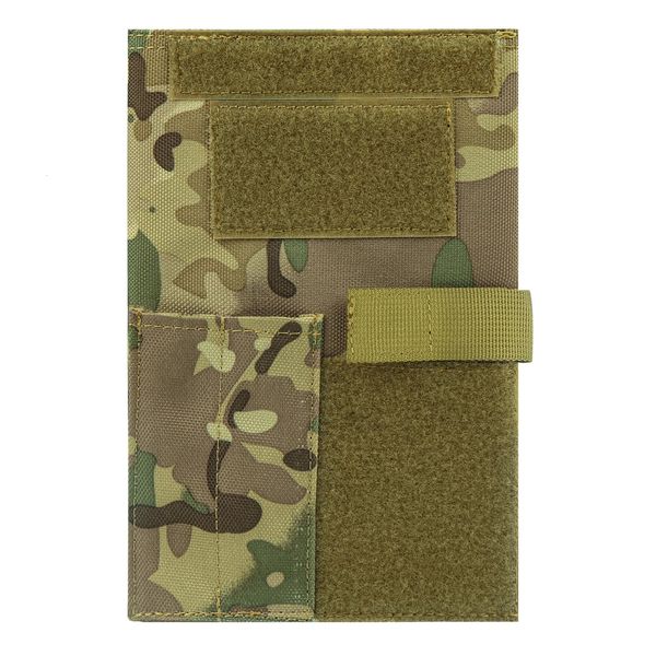 Tactical Book Cover Protective Holder Notebook Hiking Journal Case for Military Log Protecting Notes A6 Folder 260924