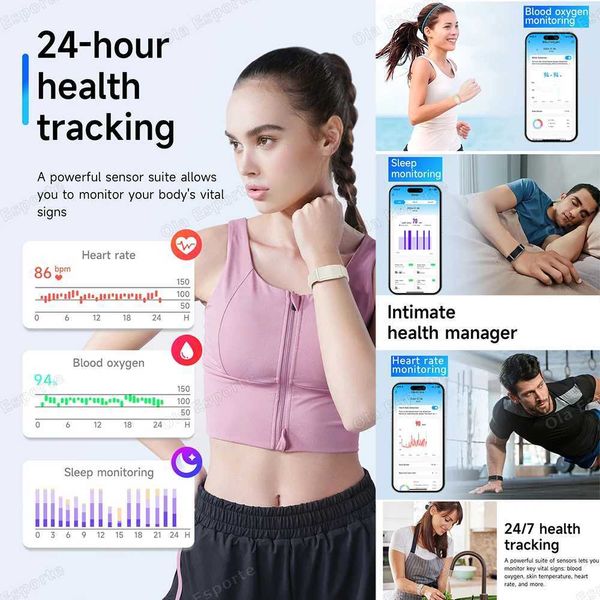 Wristbands No Sn Smart Sports Fitness Smart Bracelet Men's Call Reminder Rate Monitor IP68 Waterproof Smartwatch For Android IOS PKHT30 J260922